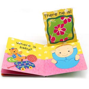 Libro Cartonato per Bambini con Apertura a Strappo 'Karen <span class=keywords><strong>Katz</strong></span> Baby's Belly Button' Modello TY-21 - Product Image 4