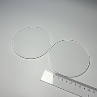Fused Silica Optical Window JGS1 JGS2 UV IR High Transmission AR Coating for UV Equipment and Laser Systems