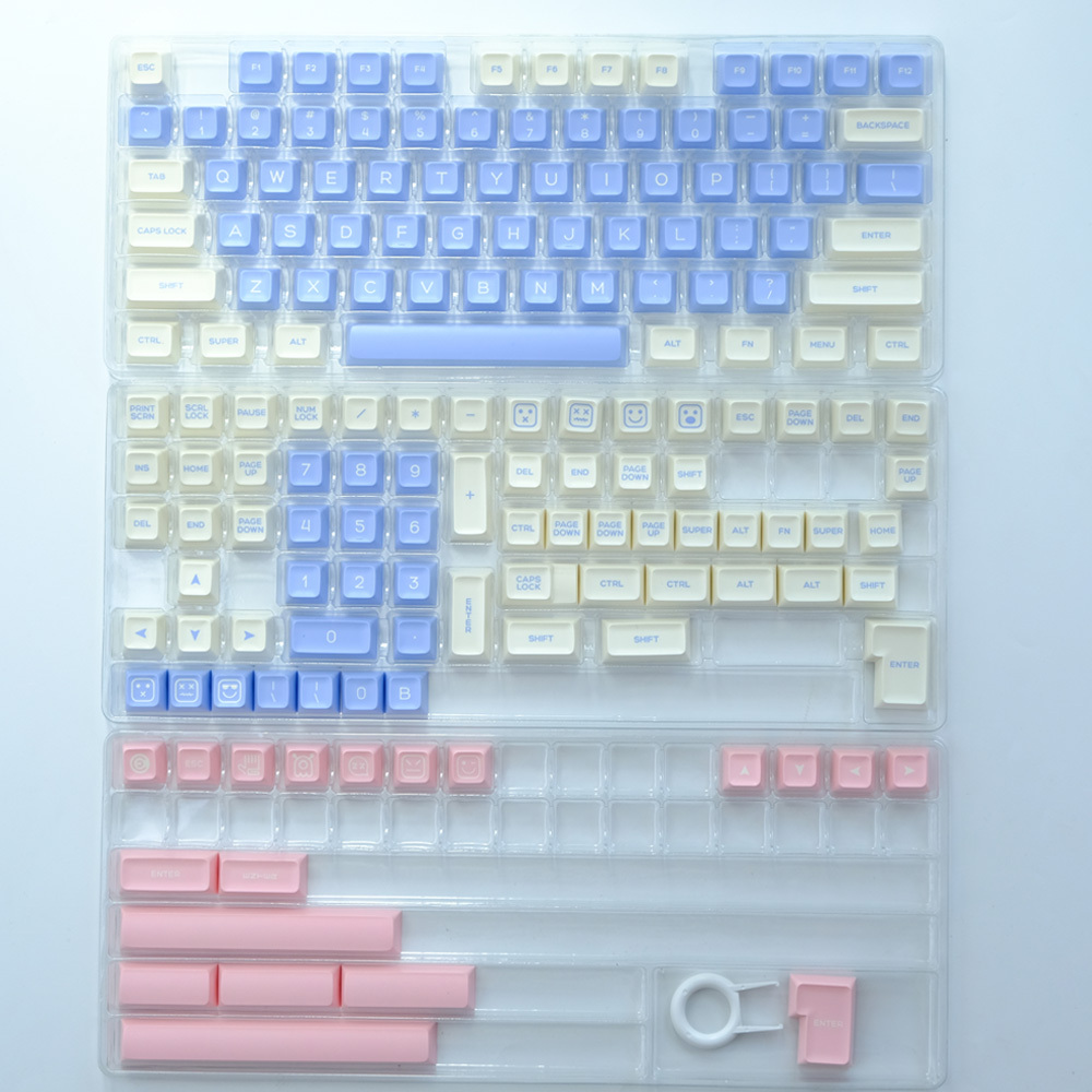 AFLION Custom Keycaps - Colorful Double Shot PBT Keycaps