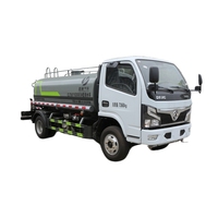 Camion-citerne 5000 litres 5 tonnes 6 roues pour l'approvisionnement en eau et la lutte contre l'incendie