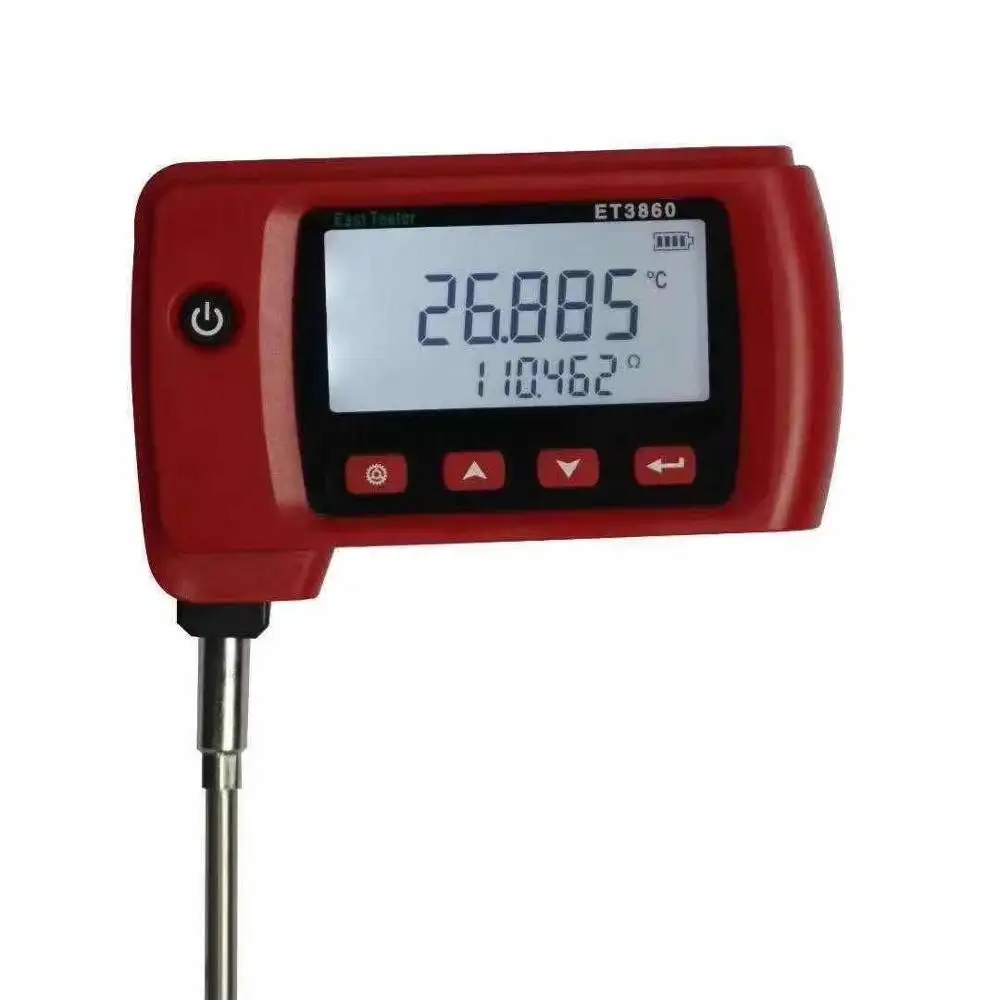 Meilleur 0.05 degrés thermomètre numérique ET3860B-300 précision standard thermome pour laboratoire