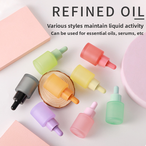 Matte Glass Dropper <b>Bottle</b> 20ml Essence Sample Skincare Essential Oil Container - Product Image 2