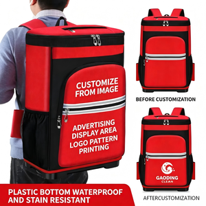 Mochila Grande para Herramientas del Hogar, Capacidad de 200 Lb, Impermeable, Kit de Limpieza Multifuncional JZ105 - Product Image 5
