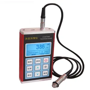 Portable Coat Thickness Gauge Meter For Chrome Dft Film Plastic Car Paint