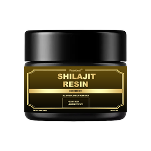 Bán buôn sản phẩm bổ sung nhựa Shilajit vàng Himalaya nguyên chất 100% 50g, nhãn hiệu riêng tùy chỉnh, hàm lượng acid Fulvic 75%, kèm thìa. - Product Image 1