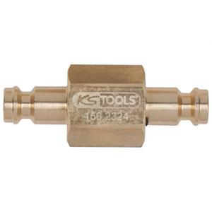 KS TOOLS - 150.2324 <b>Double</b>-sided <b>adapter</b> 3/8'', short - EAN 4042146627594 ENGINE AND TIMING SET - Product Image 1