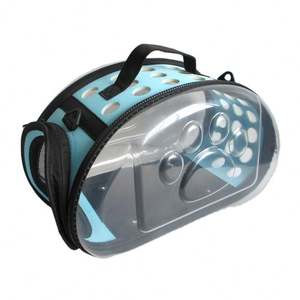 Échantillon gratuit en gros, sac de transport pour animaux de compagnie, chien, chat, portable, transparent, respirant, pour l'extérieur - Product Image 1