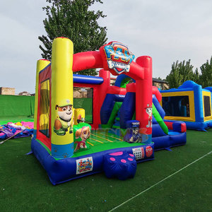 Nouveau Château <span class=keywords><strong>Gonflable</strong></span> pour Enfants Motif <span class=keywords><strong>Pat</strong></span>'<span class=keywords><strong>Patrouille</strong></span> avec Toboggan - Product Image 2