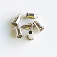 Donlis DIY String Ferrule 8mm Chrome TL Ferrule Senar Gitar untuk Grosir
