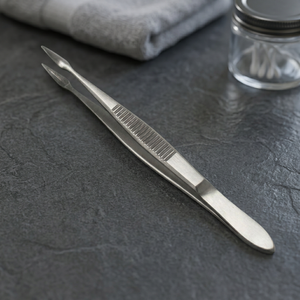 Pinces à éclats droites super fines BK Industries 11,5 cm, poignée moletée argentée, certifiées CE, instrument chirurgical dentaire de classe I 12 - Product Image 4