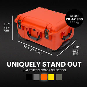 Free sample Eva Toolbox <b>Suitcase</b> Shockproof case Accessory <b>Plastic</b> case Photographic Equipment Protective Carrying case Foam - Product Image 2