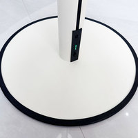 Nouvelle conception, lampe de sol rétractable en aluminium moderne, style Milan, pour pergola, imperméable, luxe, hôtel, cour