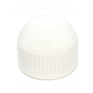 Chapeau de prière musulman en maille de coton respirant pour homme, léger, style Kufi, personnalisable, pour la mosquée et le quotidien - Product Image 1