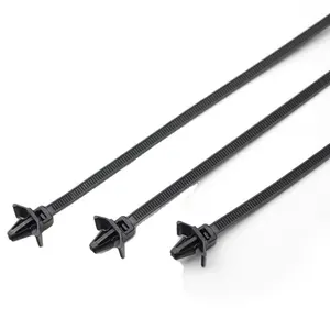 Arrow Head Empurre Mount Cable Ties K TYPE 2.5X110MM PUSH MOUNTABLE Laços ESPECIAIS SETA PUSH Laços