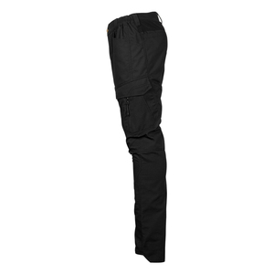 Men's High Quality Casual Outdoor Cotton Trousers <strong>Black</strong> Six Pockets Tactical Cargo <strong>Pants</strong> Mid Waist Light Wash - Product Image 3