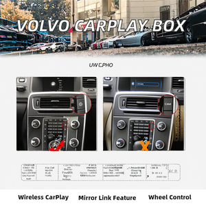 2015-2022 Volvo S60 V60 V40 OEM GPS navigation màn hình cảm ứng Bảng điều khiển Auto Stereo đài phát thanh Linux Carplay Android Auto MP3 nâng cấp - Product Image 3