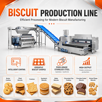 Dough Master : Ligne de production de biscuits durs pour les variétés de pâtes tenaces de type soda cracker