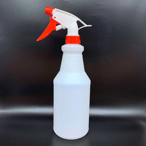 Pulverizador de niebla ajustable, botella de spray para limpieza del hogar, botella de agua vacía de 32 oz, cilindro con tapa roja y azul - Product Image 5