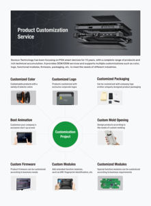 Tablette PC industrielle robuste de 10.1 pouces Windows 11 Pro HDMI RJ45 860-910MHz UHF RFID lecture d'empreintes digitales 16GB 512GB 7.6V 5000mAh - Product Image 6