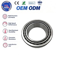 Roulement à rouleaux coniques 33122 110x180x56mm en acier chromé GCr15 ouvert pour moyeu de roue automobile, haute précision, faible bruit, OEM ODM bienvenus