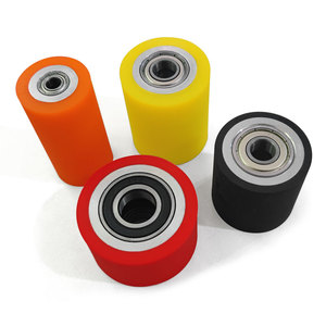 OEM PU roller polyurethane roller Silicone Rubber Roller drive/driven wheel Color and hardness optional support customization