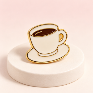 Épinglette en métal émaillé personnalisée pour uniforme d'équipe d'hôtel et de café, vente en gros par le fabricant, pour commandes en gros de distributeurs - Product Image 5