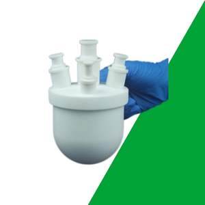 El frasco de PTFE rentable resiste el ácido HF, el álcali fuerte y el choque térmico extremo - Product Image 4