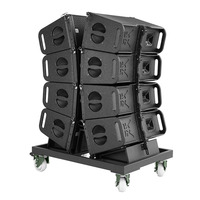 Système de sonorisation Line Array CVR Nouvelle Arrivée Puissant Haut-parleurs actifs de 8 pouces pour extérieur