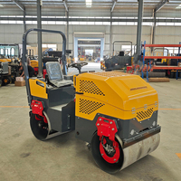 Rouleau compacteur vibrant à double tambour autotracté Changfa Engine Mini, haute efficacité, 39 CV, chinois, livraison gratuite