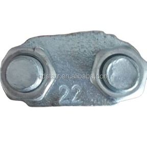 Abrazadera para Cables de Hierro Maleable Electrogalvanizado DIN 741 Tipo JIS, Embalaje en Caja/Bolsa, Hierro Maleable DIN 741 y Q235 - Product Image 6