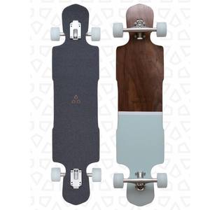 <span class=keywords><strong>Longboard</strong></span> acrobatique 39x8.3 pouces Hard Rock Canadian Maple Skateboard pour Freeride Downhill Cruising AQ1314 - Product Image 5
