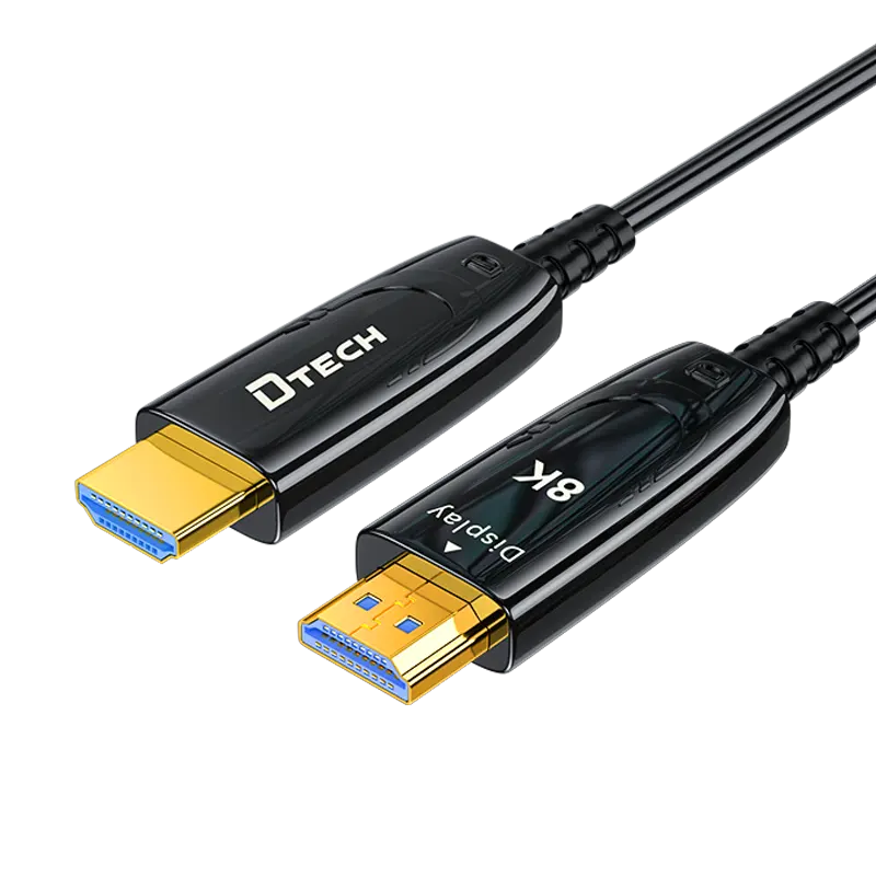 도매 HDMI 광섬유 케이블 8K 4K 2K 20M 10M 5M 3D HDR 48Gbps HDMI 2.1 광섬유 케이블 컴퓨터 용 이더넷