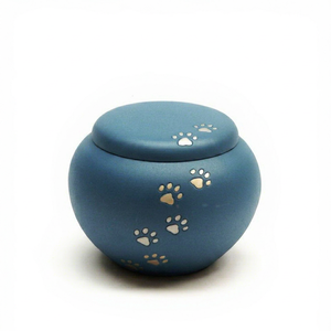 Premium Aluminum Pet <b>Urn</b> Cremation Keepsake American Standard Design for <b>Cat</b> Ashes Home or Columbarium - Product Image 1