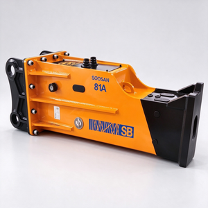 Ciseaux hydrauliques silencieux SB81A pour excavatrice de 18-26 tonnes, démolition de roche, garantie 1 an, Shandong - Product Image 1