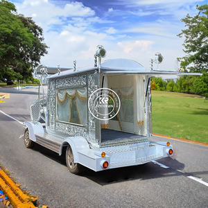 Carroza Fúnebre de Alta Calidad con Caballos Blancos, Remolque Especial para la Industria Funeraria con 4 Ruedas, Nueva Carruada para Caballos - Product Image 6