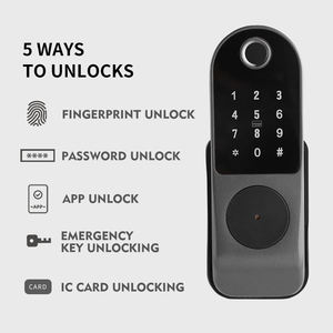 ホット販売スマートマルチロック解除方法耐久性のあるドアロックアルミ合金 できない 配線 Tuya APP 制御マルチドア互換 DFD - Product Image 5