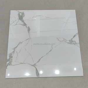 Carreaux de sol autocollants blancs en porcelaine, carreaux de sol en porcelaine de Guangzhou, Chine, carreaux de sol 60x60, tapis, carreaux de porcelaine pour murs - Product Image 2