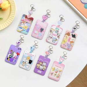 Productos Kpop al por Mayor, Llavero con Soporte para Fototarjetas KPOP, <span class=keywords><strong>Stray</strong></span> Kids, Bp, NJ, EN, BT, Twice, Soporte de Plástico para Tarjetas - Product Image 4