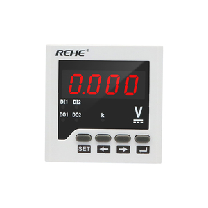 Chất lượng cao 45*45 kỹ thuật số năng lượng mặt trời Meter của D.C. Điện áp Volt Meter kỹ thuật số DC với RS-485 - Product Image 1