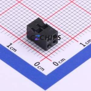 HX20011-2x2YS Housing (Wire-to-Board / Wire-to-Wire) P=2mm Connector ( Jack Structure: 2x2P )( Pitch: 2mm )( Row Spacing: 2mm ) - Product Image 2