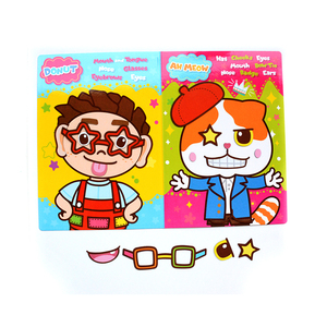 Create Funny Faces Magnetic <strong>Activity</strong> Tin with Illustrated Magnet <strong>Sheets</strong> <strong>Fun</strong> Games for Family - Product Image 3