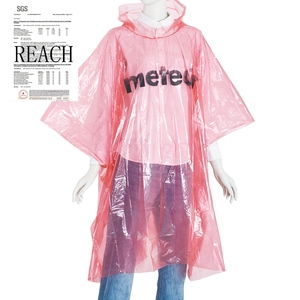 Imperméable d'urgence en PE, léger, durable et jetable <span class=keywords><strong>pour</strong></span> adultes - Conception moderne, pliable et portable <span class=keywords><strong>pour</strong></span> les voyages - Product Image 3