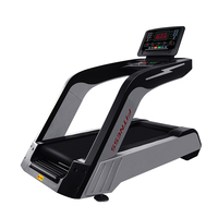 Nuevo diseño de gimnasio comercial, cintas de correr motorizadas, Monitor de ritmo cardíaco, máquina de correr eléctrica