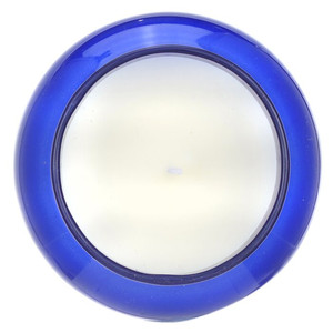 CAPRI BLUE - Bougie en pot bleue - Fleur de cactus - Product Image 3