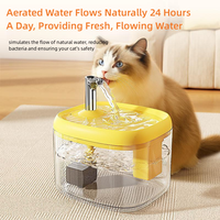 Fontaine automatique pour animaux de compagnie Fontaine à eau pour chat Distributeur d'eau pour chien avec pompe intelligente pour chats et chiens