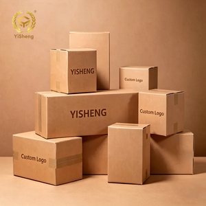 Caja de Cartón Corrugado Reciclable Ecológica, Caja de Envío Duradera Barata al por Mayor, Caja de Embalaje para Exportación con Impresión Personalizada y Tamaño a Medida - Product Image 1