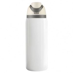 Gobelet à fruits en acier inoxydable de 32 oz imprimable par sublimation, couvercle pop-up à une touche, isolation sous vide, maintien thermique de 6 à 12 heures, bouteille d'eau sport portable - Product Image 3