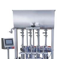 100mL-5000ml Relleno automático de pistón Líquido Pasta de agua Champú Línea de llenado Llenado de botellas Tapado Máquina de etiquetado