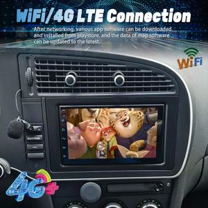 Reproductor de Video para SAAB 9-3 93 2007 2008, Unidad Principal de Auto Radio 2 Din Android 13, Radio para Auto con GPS, Navegación, Multimedia, Grabadora, Estéreo - Product Image 4