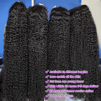 Perruques Lace Front Cheveux Humains Densité 250% Ondulées Profondes Pré-Pluckées Ligne de Cheveux Naturelle 13X4 HD Transparente pour Femmes